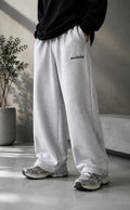 Everyday Unisex  White Joggers